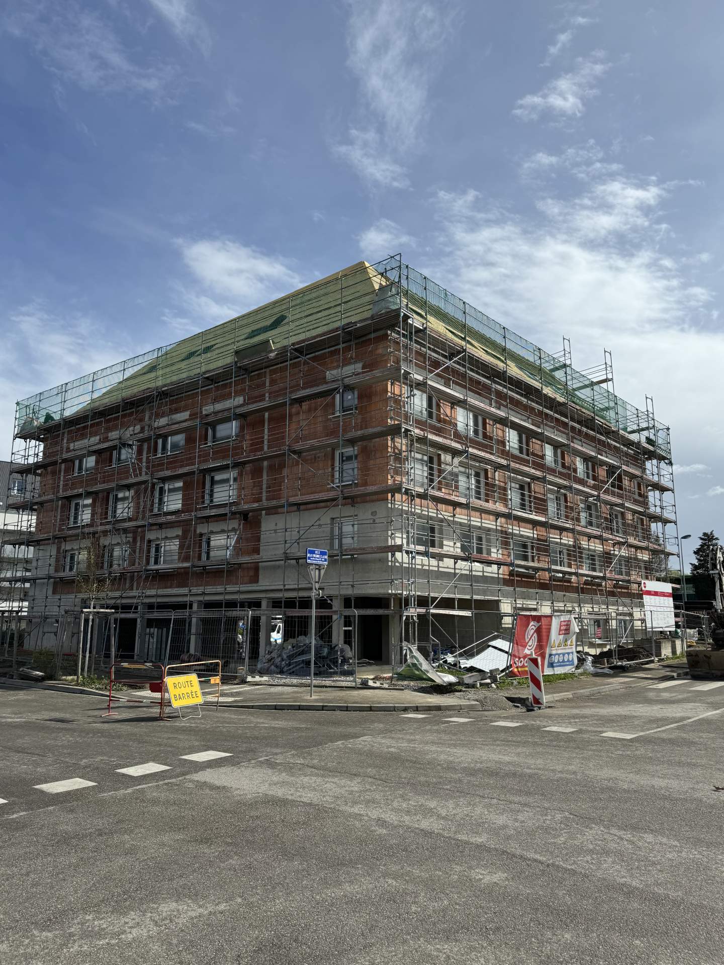 construction sur bâtiment
